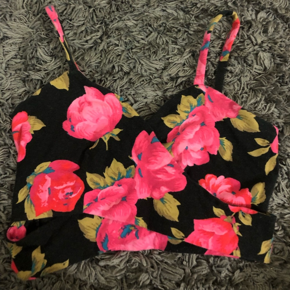 Floral Crop Top